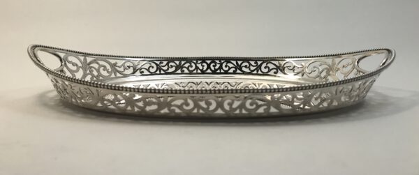 dienblaadje, zilver, vd ree, 1929, haarlemsche zilversmederij k.h.schermerhorn. haarlem