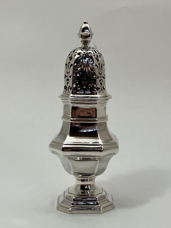 Zilver strooier, 18e eeuw, groenewegen, Haarlem, 1746, Haarlemsche Zilversmederij K.H.Schermerhorn Haarlem