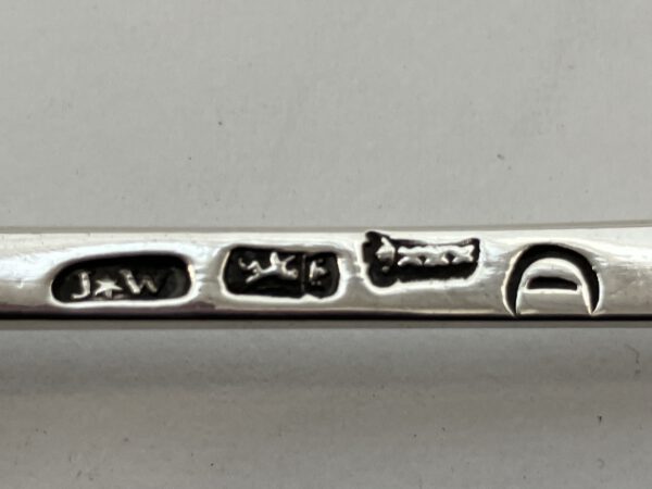 Zilver. Strooilepel, 18e eeuw, Woortman, Amsterdam, 1788. Haarlemsche Zilversmederij K.H.Schermerhorn, Haarlem