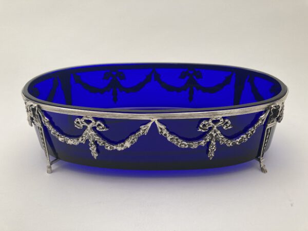 Zilver jardinierre, Haarlemsche Zilversmederij K.H.Schermerhorn, Haarlem