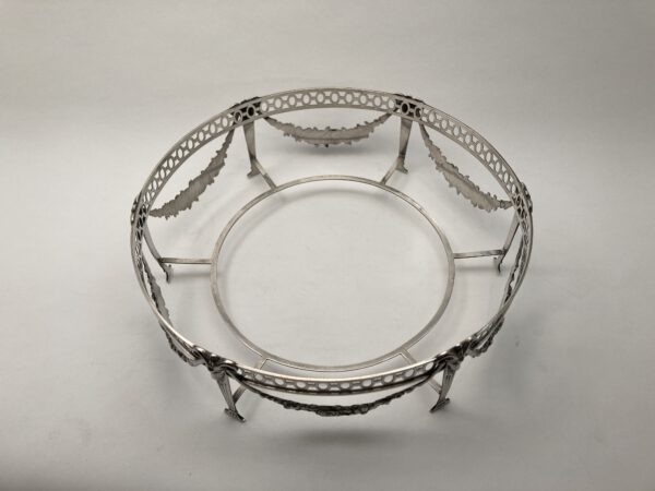 Zilver jardinierre, Zaanlandse Zilversmederij, 1917, Haarlemsche Zilversmederij K.H.Schermerhorn, Haarlem