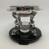 Zilver bouilloire, Witteveen, Groningen, 1909, zilver rechaud, langs en koops, Rotterdam, 1852, Haarlemsche Zilversmederij K.H.Schermerhorn, Haarlem