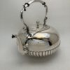 Zilver bouilloire, Witteveen, Groningen, 1909, zilver rechaud, langs en koops, Rotterdam, 1852, Haarlemsche Zilversmederij K.H.Schermerhorn, Haarlem