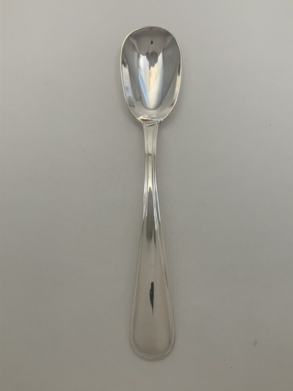 Zilver 25 delig ijslepels in doos, Amsterdam 1872 Woortman, Haarlemsche Zilversmederij K.H.Schermerhorn, Haarlem