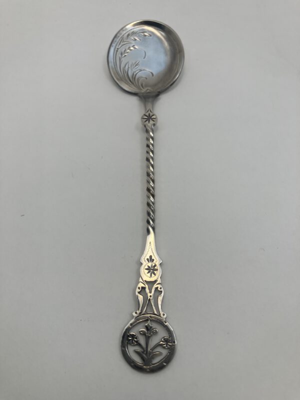 Zilver set van 12 ijslepels, van Kempen 1900, Haarlemsche Zilversmederij K.H.Schermerhorn, Haarlem
