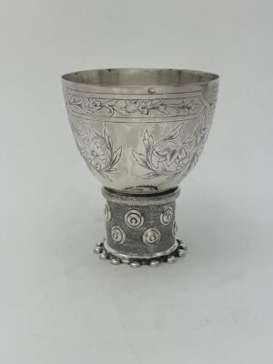 zilver roemer, Zaanlandse Zilversmederij, 1926, Zandvoort 1977, Haarlemsche Zilversmederij k.H.Schermerhorn Haarlem