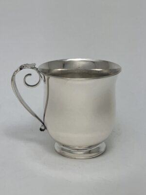 zilver kinderbeker, Haarlemsche Zilversmederij K.H. Schermerhorn, Haarlem