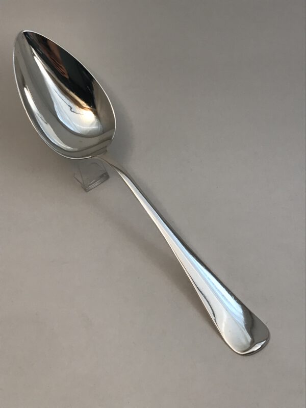 Groentelepel, Haags lof, zilver, 2e gehalte, 100 gram, van kempen, 1948, haarlemsche zilversmederij, k.h.schermerhorn, haarlem