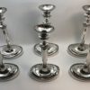 set van 6 kandelaars empire amsterdam 1807 Haarlemsche Zilversmederij K.H.Schermerhorn te Haarlem