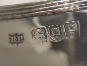 Set zilver zoutbakjes, Haarlemsche Zilversmederij K.H. Schermerhorn, Haarlem