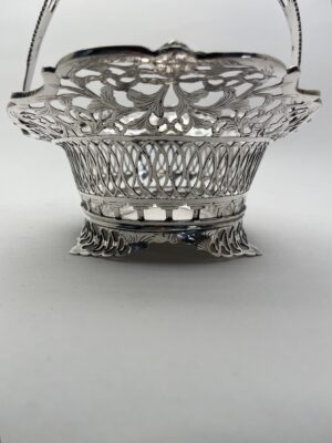 Zilver hengselmandje, postmus, hoorn, 1919, haarlemsche zilversmederij k.H. schermerhorn Haarlem