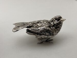 Zilver mus, zilver tafelstuk, Haarlemsche Zilversmederij K.H.Schermerhorn, Haarlem
