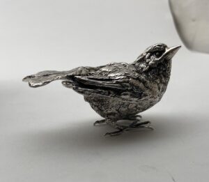 Zilver mus, zilver tafelstuk, Haarlemsche Zilversmederij K.H.Schermerhorn, Haarlem